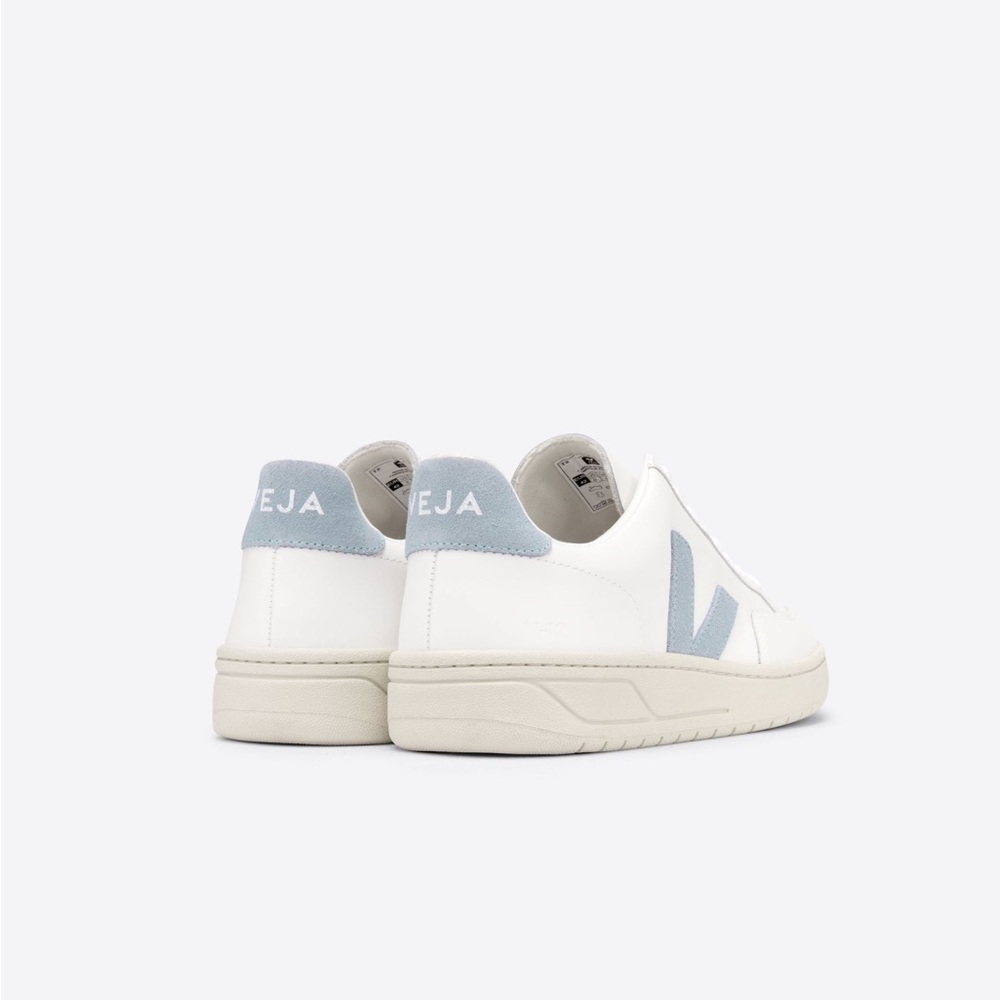 Veja V-12 - Leather White Steel - Picture 12 of 13